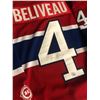 Image 2 : JEAN BELIVEAU SIGNED MONTREAL CANADIENS KOHO JERSEY (BOSSA HOLO)