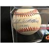 Image 2 : EDDIE MATTHEWS SIGNED BASEBALL W/512 HR'S INSCRIPTION (JSA COA)