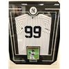 Image 1 : Aaron Judge - New York Yankees- Autographed Framed Jersey (Fanatics Hologram)