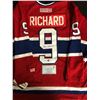 Image 1 : MAURICE RICHARD SIGNED MONTREAL CANADIENS CCM JERSEY (FROZEN POND COA)
