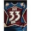 Image 1 : PATRICK ROY SIGNED COLORADO AVALANCHE REEBOK JERSEY (FROZEN POND)