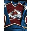 Image 3 : PATRICK ROY SIGNED COLORADO AVALANCHE REEBOK JERSEY (FROZEN POND)