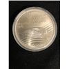 Image 1 : 1976 CANADA Queen Elizabeth II Olympics Montreal OLYMPIC VELODROME Silver $10 Coin