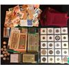 Image 1 : COLLECTOR LOT OF BILLS, COINS & STAMPS (UNSEARCHED VALUE)
