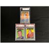 Image 1 : GRADED NHL HOCKEY CARD LOT