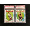 Image 1 : 1971 O-PEE-CHEE #97 JEAN RATELLE (PSA 6) & #96 EDDIE SHACK (PSA 5)