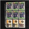 Image 1 : VINTAGE MIKE BOSSY HOCKEY CARD LOT