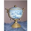 Image 1 : French Bronze & Porcelain Covered Jardinière #1563527