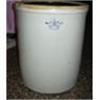 Image 1 : Early Stoneware 5 Gallon Crock... #1564033