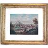 Image 1 : German Oil Painting Landscape Famous Castle 19C#1564194