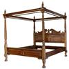 Image 1 : VICTORIAN RENAISSANCE QUEEN CANOPY POSTER BED #1564371