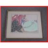 Image 1 : Signed Deco Lovers Bright Gouache Painting #1571556