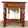 Image 1 : EUROPEAN OLD WORLD 1 DR SIDE END TURNED TABLE #1571960