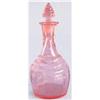 Image 1 : Pink Elegant Depression Glass 8 in. Decanter  #1581846