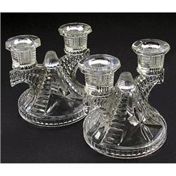 Imperial Depression Glass Double Candlesticks #1582014
