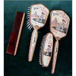 Regent of London Oriental Motif Dresser Set #1582030