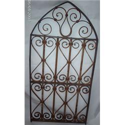Pair of Wrought Iron Gates, No Welding #1582128