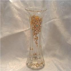 Moser Ribbed Vase #1582134