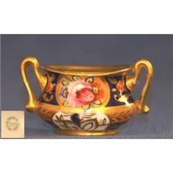 Crown Staffs. Miniature Twin Handled Bowl #1582144