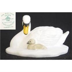 Crown Staffs. Model of a Swan and Signet  #1582146