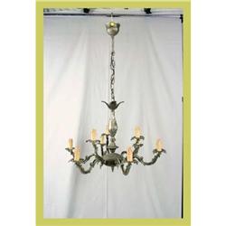 Vintage Belgian Chandelier Rococo 9-Arm #1582164