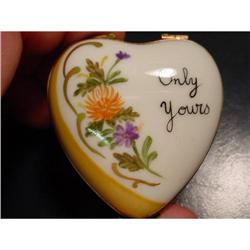 French hand painted Limoges box signed  #1582207