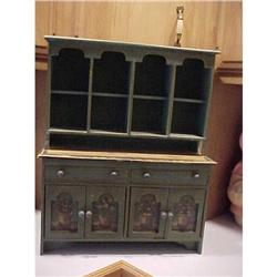 An old painted cupboard doll size--adorable #1582272