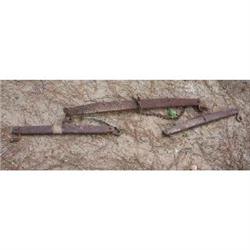 Double Singletree Harness Iron Primitive Horse #1582280