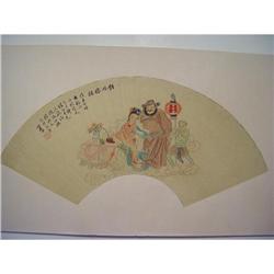fine Chinese Fan Painting #1582349