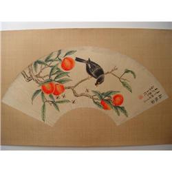fine Chinese Fan Painting #1582358