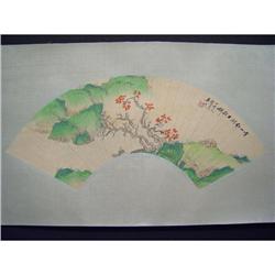 fine Chinese Fan Painting #1582361