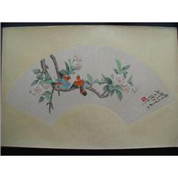 fine Chinese Fan Painting #1582365