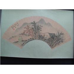 fine Chinese Fan Painting #1582366