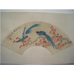 fine Chinese Fan Painting #1582372