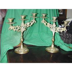 Pr. Old Russian Art Nouveau Candelabra #1582373