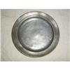 Image 1 : pewter plate from the 19th century #1582458