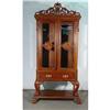 Image 1 : GORGEOUS ORNATE VICTORIAN CLAW DINING CABINET #1592480