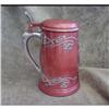 Image 1 : Red Patinated Tankard with Sterling Overlay #1601175