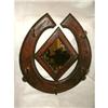 Image 1 : Mirrored Coat Hat Rack English Horseshoe C.1875#1601216