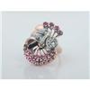 Image 1 : Diamond & Ruby Ring in 14k  #1601504