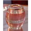 Image 1 : Cranberry & Clear Glass Match Striker with #1601524