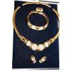 set of exellent quality jewelry parure 18k gold#1601757