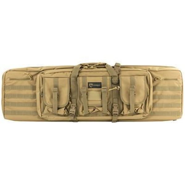 DRAGO GEAR 42" DOUBLE GUN CASE TAN