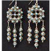 Image 2 : ZUNI INDIAN DANGLE EARRINGS