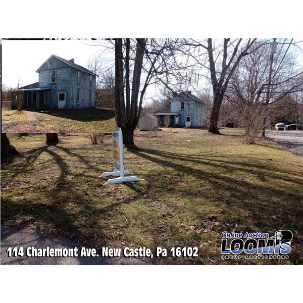 LOOMIS AUCTIONEERS ONLINE AUCTIONS NEW CASTLE PA, REAL ESTATE Page