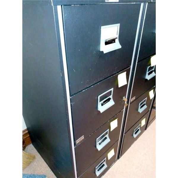 4 DRAWER VICTOR FIREPROOF FILING