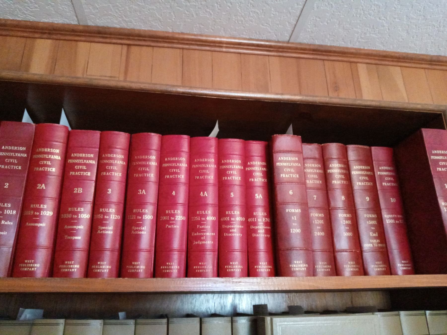 LAW BOOK LIBRARY PART 1 OF 3