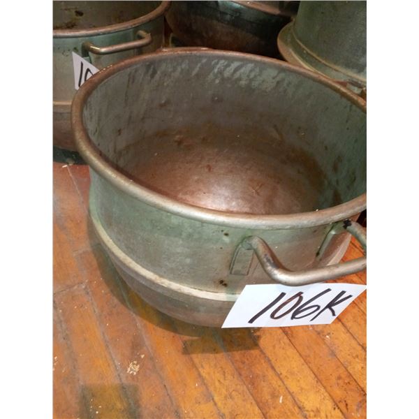 17" X 17" X 15" MIXING BOWL, FITS LOT 106 HOBART MIXER