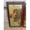 Image 2 : 2 Framed E Bachman Pictures 15" x 27"