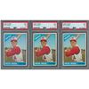 Image 1 : 1966 Topps #30 Pete Rose PSA EX 5 Group of (3)